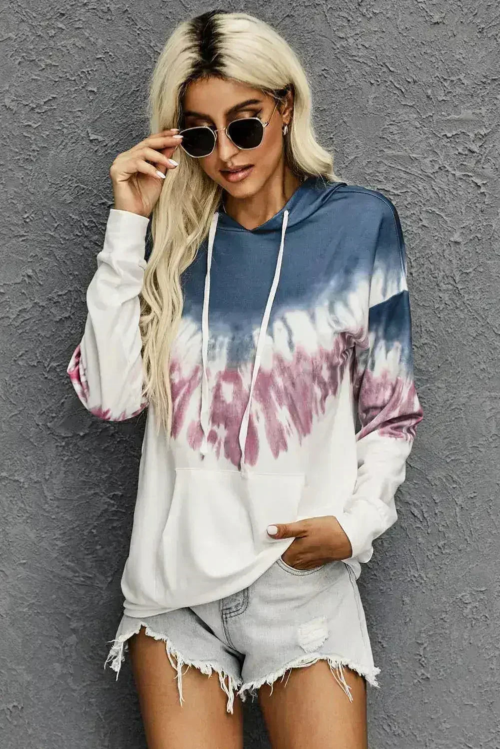 Fashion Demi Tie-dye Hoodie - SJB-DIAMOND ELITES