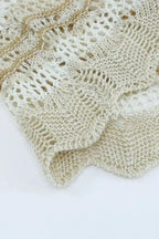 Wavy Stripe Crochet Sweater - SJB-DIAMOND ELITES