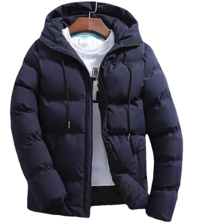 Men's Cotton Padded Hooded Jacket Pi-Mart