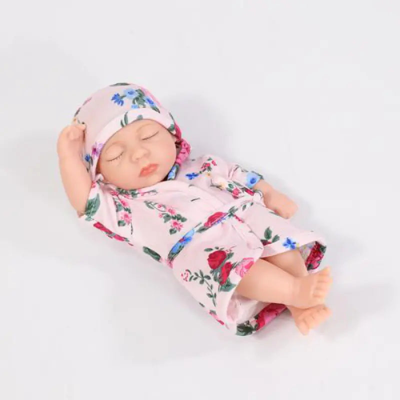 Mini Soft Silicone Baby Doll - Cute Gift for Girls Pi-Mart
