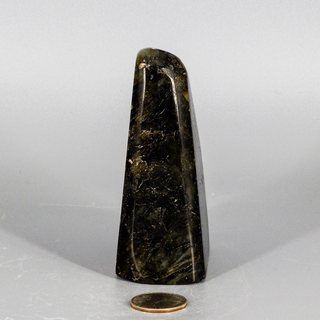 Labradorite Freeform Crystal: Flashy Shimmering Gemstone