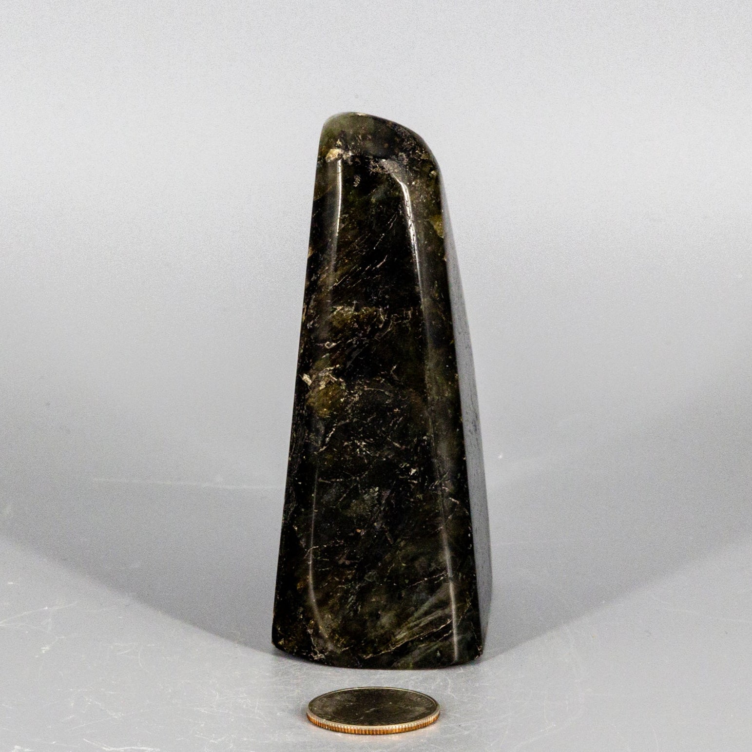 Labradorite Freeform Crystal: Flashy Shimmering Gemstone