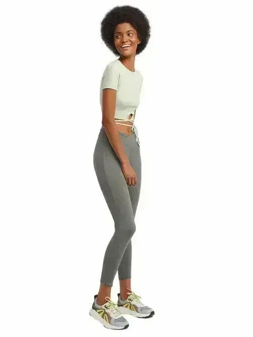Lace Up Crop Top - SJB-DIAMOND ELITES