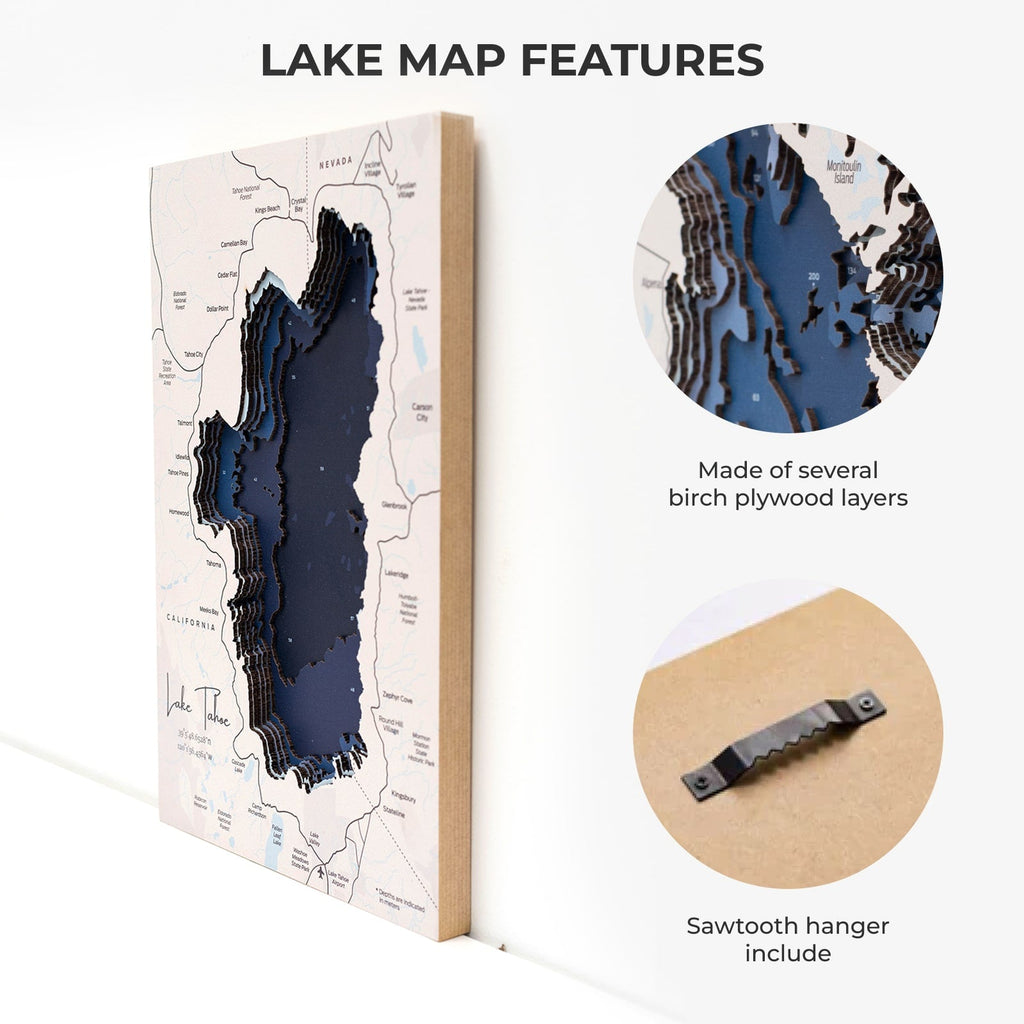 Lake Tahoe Wall Art - SJB-DIAMOND ELITES