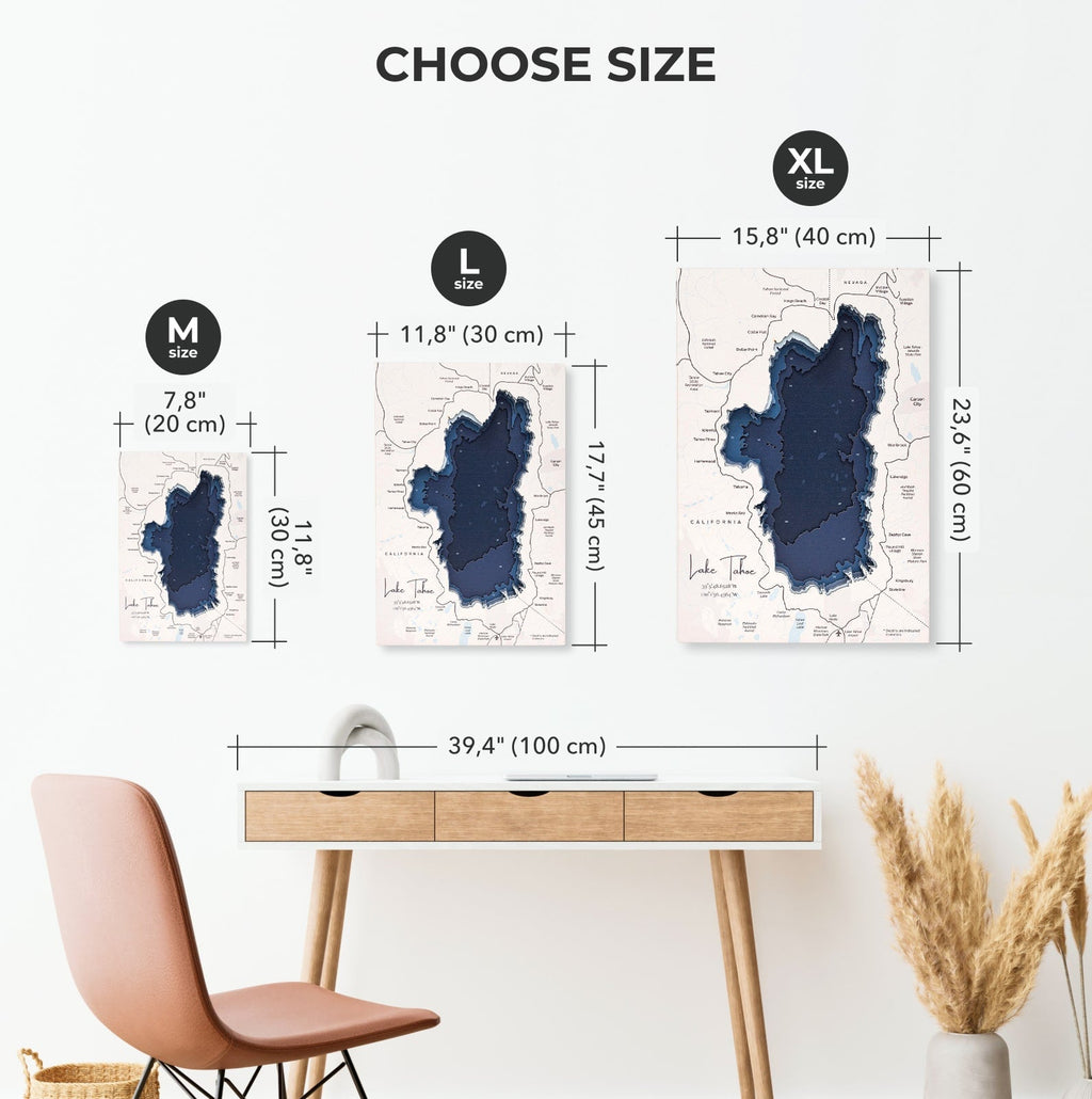 Lake Tahoe Wall Art - SJB-DIAMOND ELITES