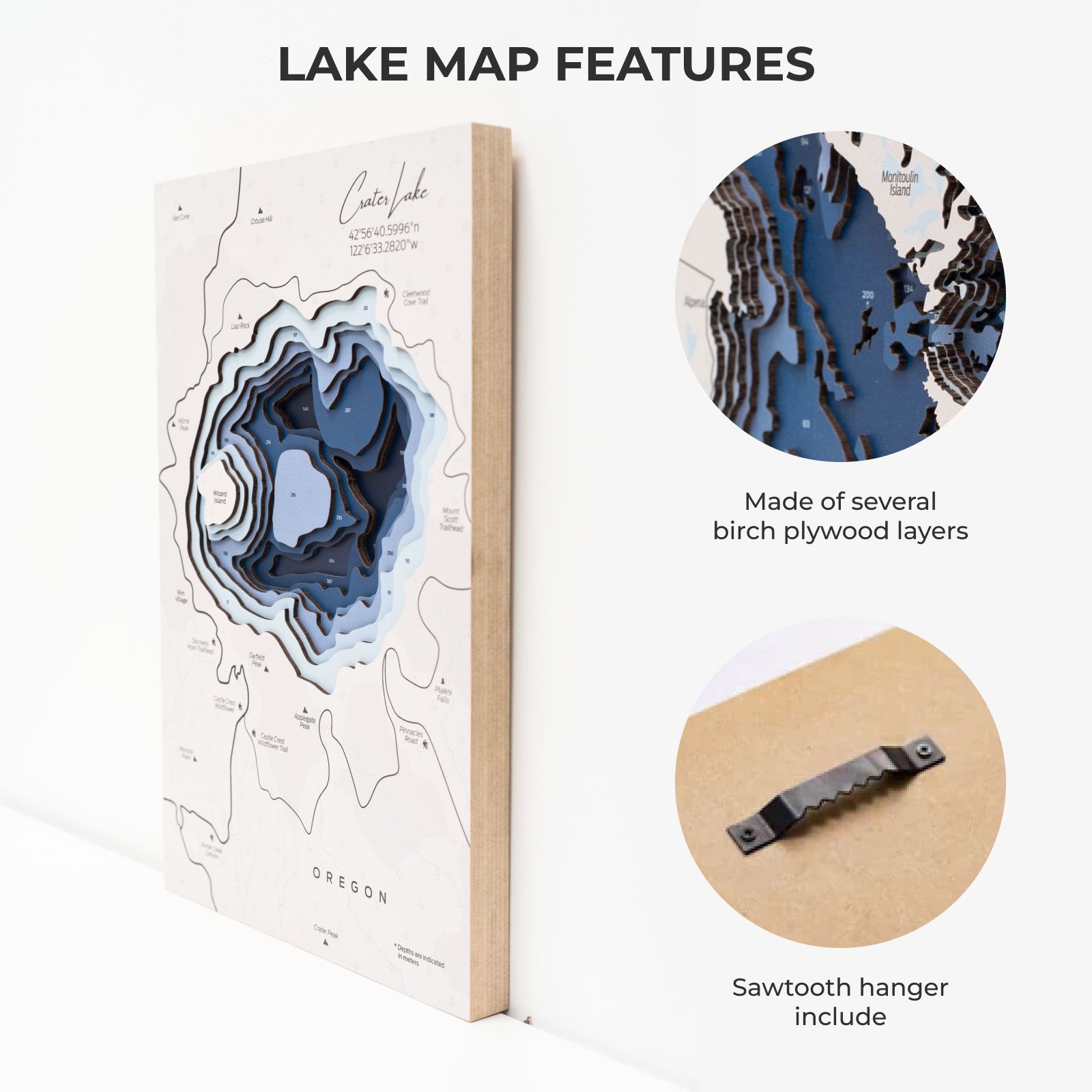 Crater Lake Wall Art - SJB-DIAMOND ELITES