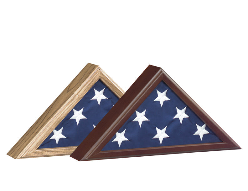 American Flag Display Case, Flag Display case, Wood Flag Display case The Military Gift Store