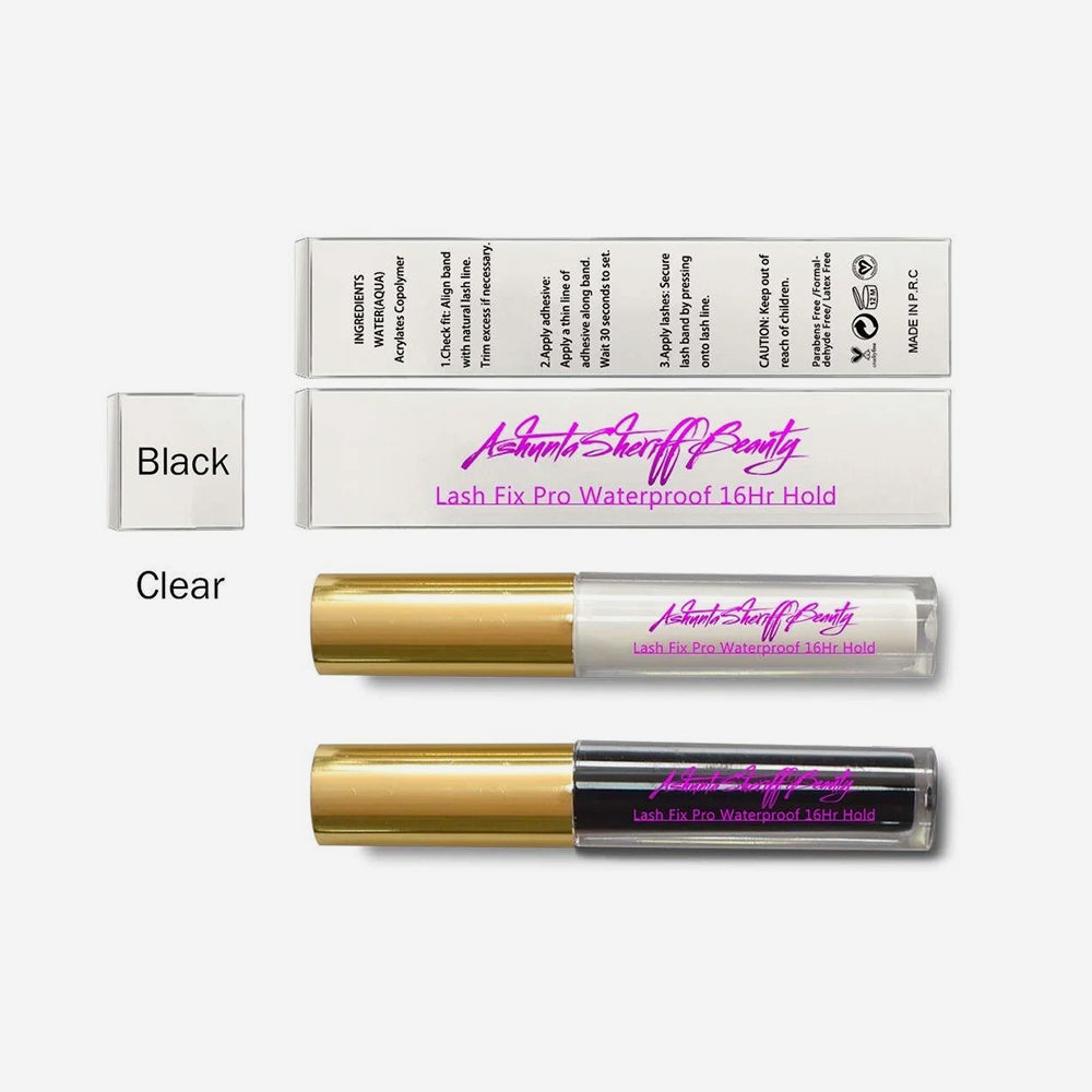 Ashunta Sheriff Beauty Lash Fix Pro 16 hour hold Ashunta Sheriff Beauty