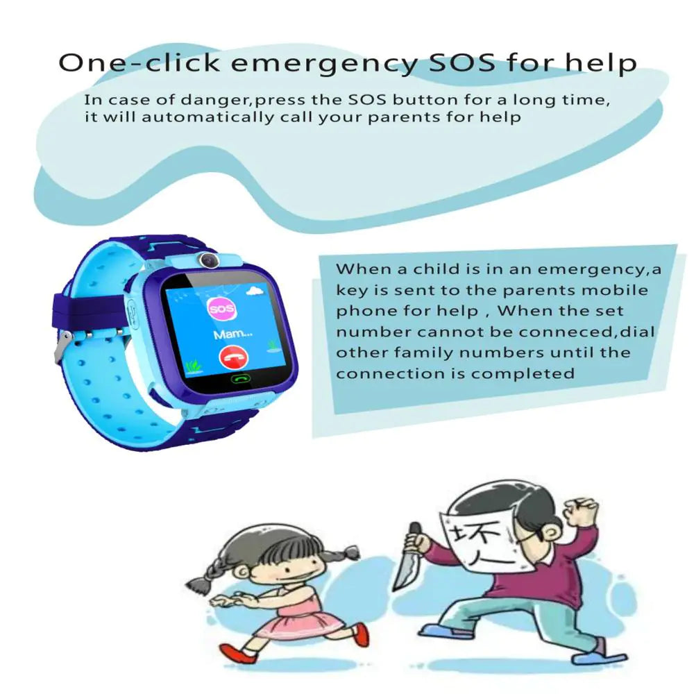 New SOS Smartwatch For Children Pi-Mart