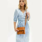 Foldover Crossbody Clutch