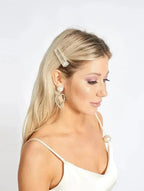 Léonie One Pearl Satin Slip Dress