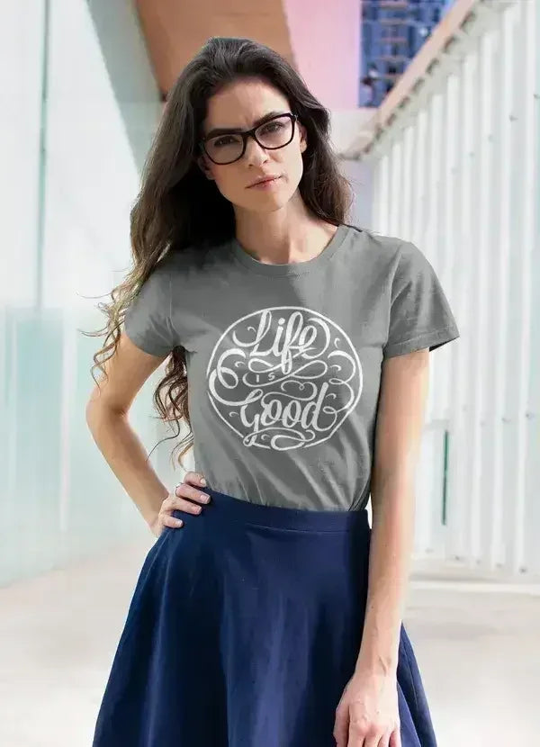 Life Is Good Women T-shirt Femstylo