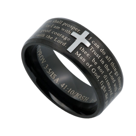 Black Logos Ring KingdomWear