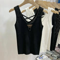 M-4XL Chic Tank Top Sleeveless Summer Korean Fashion Slim Women Aesthetic Camisole Free Shipping - SJB-DIAMOND ELITES