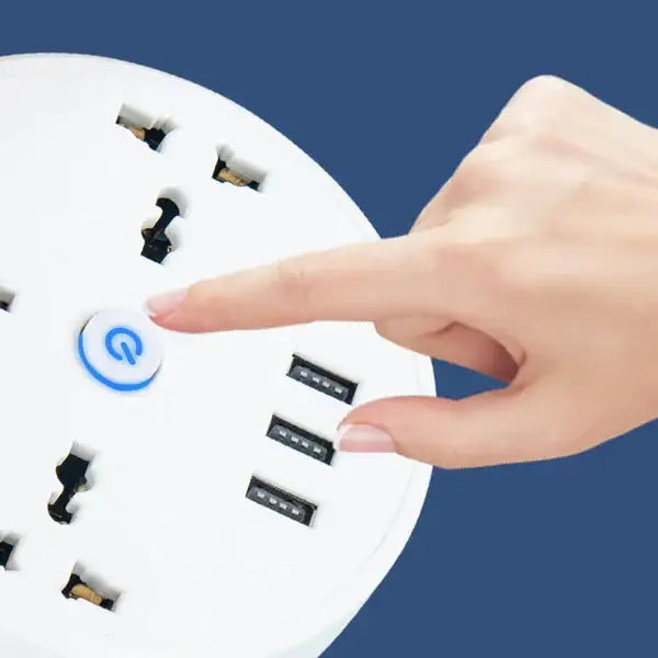 Universal Power Strip Extension Cord Pi-Mart
