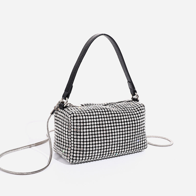 Rhinestone Bag Chain Evening  Shoulder Purse crossbody - SJB-DIAMOND ELITES