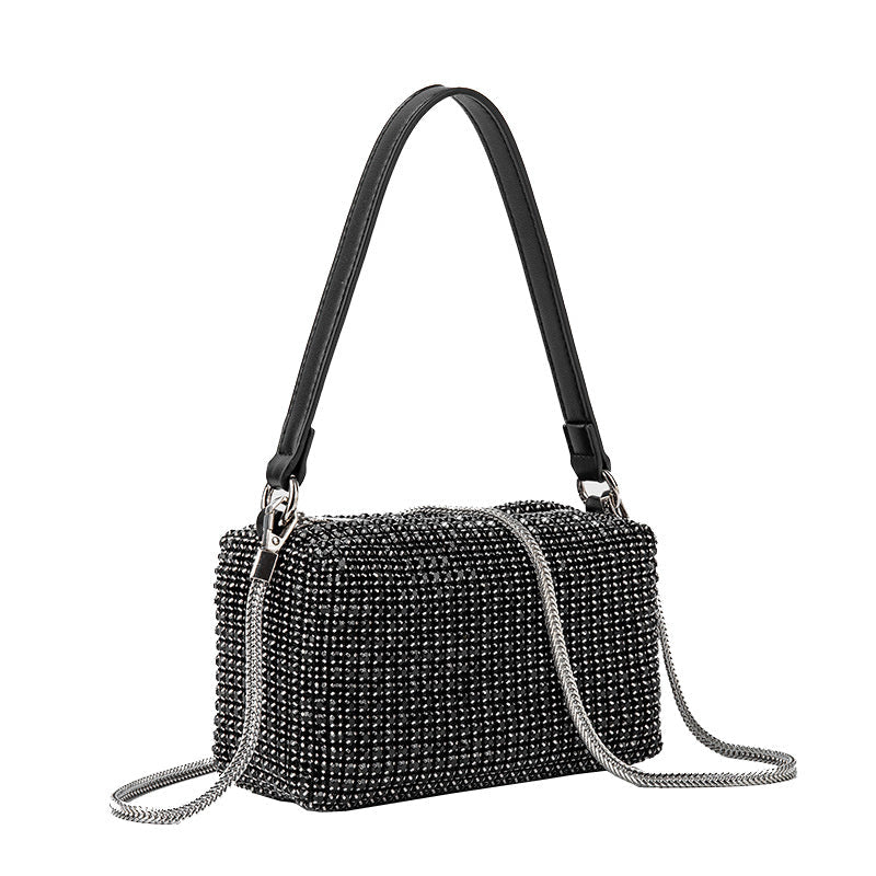 Rhinestone Bag Chain Evening  Shoulder Purse crossbody - SJB-DIAMOND ELITES