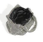 Full Diamond Bag Bucket Rhinestone Chain Purse - SJB-DIAMOND ELITES