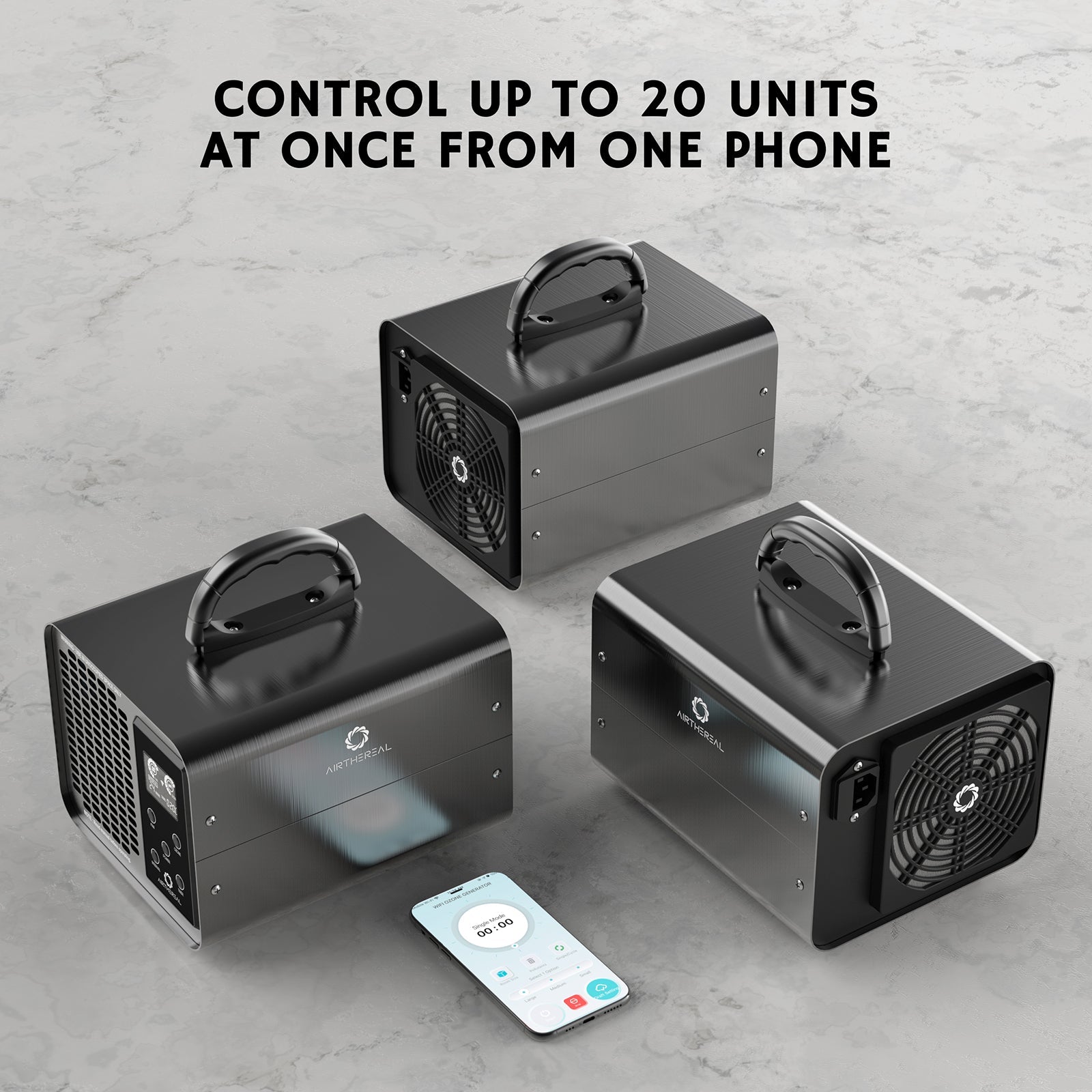 MA10K-PRO Smart WiFi Ozone Generator Airthereal