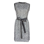 Ebony Mini Tweed Dress Purplish Diva