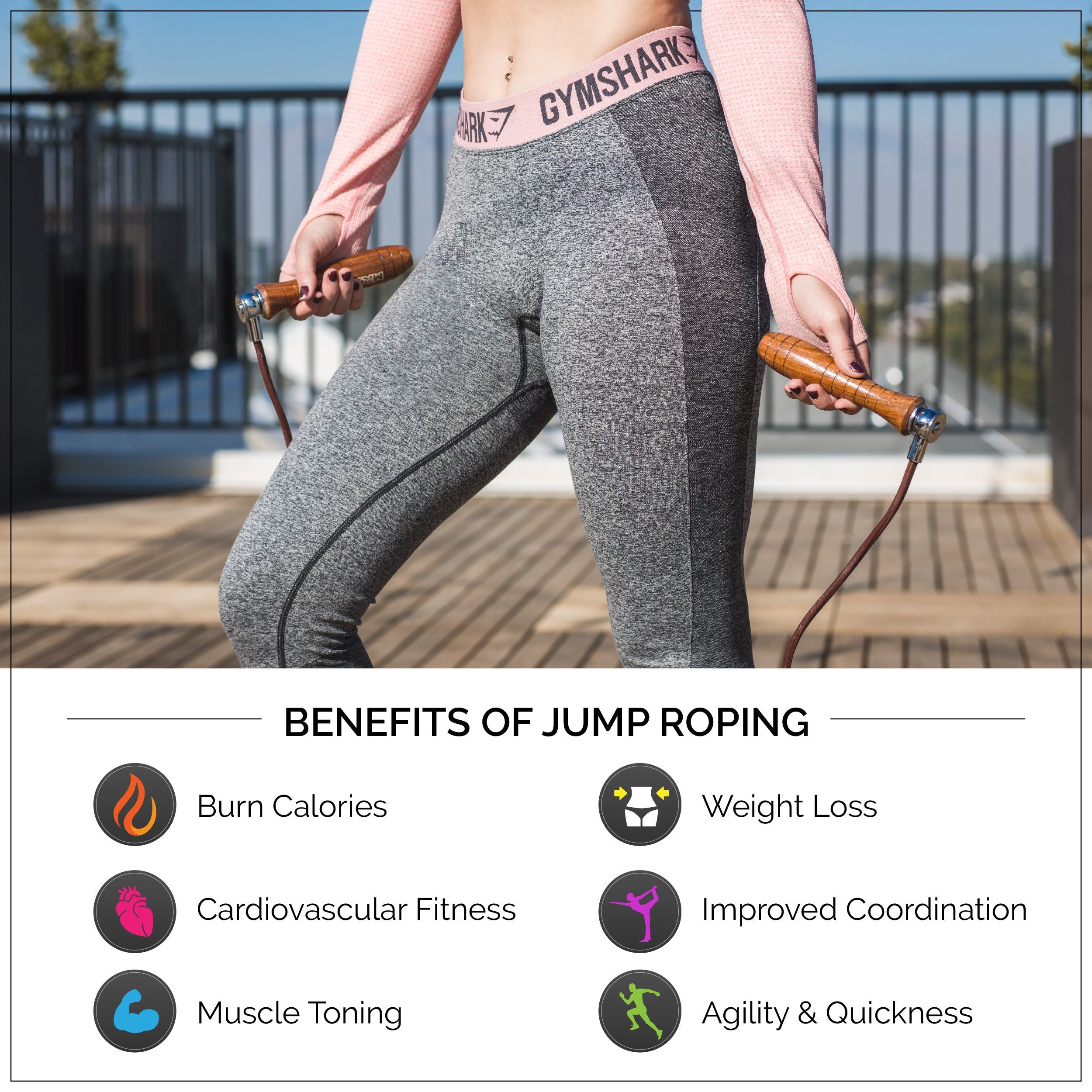 MRX Weighted Leather Jump Rope Heavy Duty Wood Handle - SJB-DIAMOND ELITES