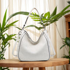 Hobo Woven Shoulder Bag in Large - SJB-DIAMOND ELITES