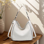 Hobo Woven Shoulder Bag in Large - SJB-DIAMOND ELITES