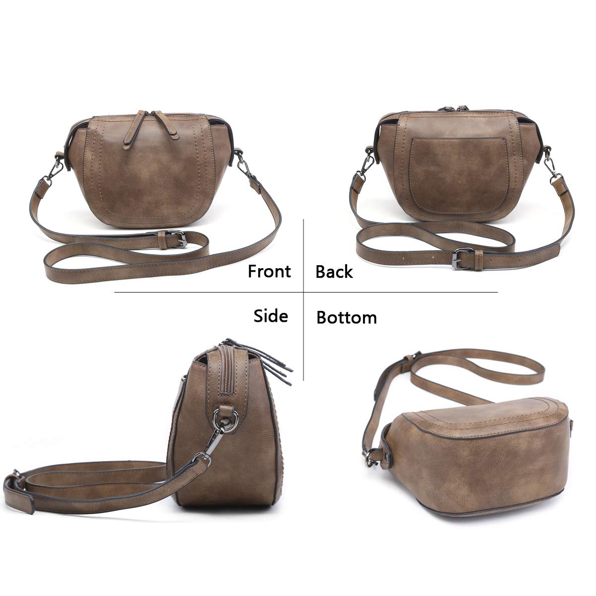 Small crossbody bag shell shape 2657OL05 - SJB-DIAMOND ELITES