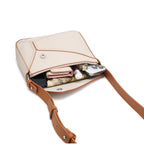 Small Women's Crossbody Bag with Square Purse and Geometrical Patchwork flapover crossbody purse - SJB-DIAMOND ELITES