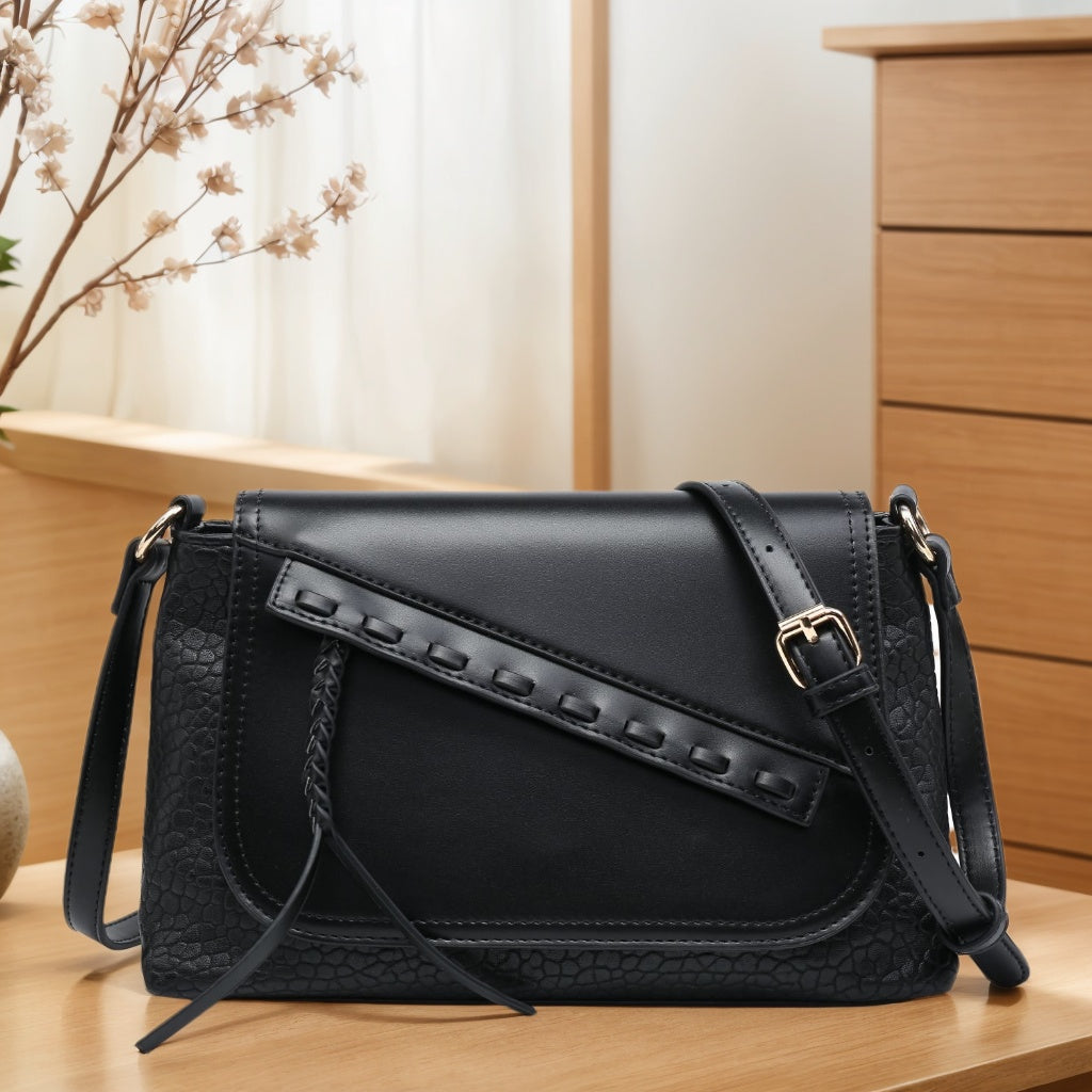 Small Crossbody Bag Compact Square Purse Exclusive Design - SJB-DIAMOND ELITES