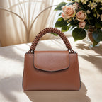 Small Crossbody Bag Compact Square Purse With Braided Handle Unique Design - SJB-DIAMOND ELITES