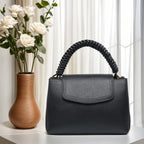 Small Crossbody Bag Compact Square Purse With Braided Handle Unique Design - SJB-DIAMOND ELITES