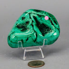 Natural Malachite Freeform Crystal - Grounding Protection Stone for Transformation Crystal Destiny