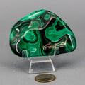 Natural Malachite Freeform Crystal - Grounding Protection Stone for Transformation Crystal Destiny