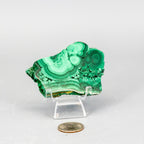 Malachite Slices, Polished Healing Stone