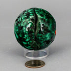 Malachite Sphere - Natural Protective Healing Crystal 278g One-of-a-Kind Crystal Destiny
