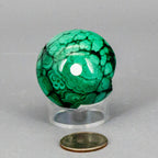 Malachite Sphere - Natural Protective Healing Crystal 278g One-of-a-Kind Crystal Destiny