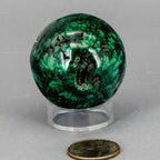 Malachite Sphere - Natural Protective Healing Crystal 278g One-of-a-Kind Crystal Destiny