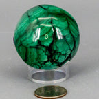 Malachite Sphere - Natural Protective Healing Crystal 278g One-of-a-Kind Crystal Destiny