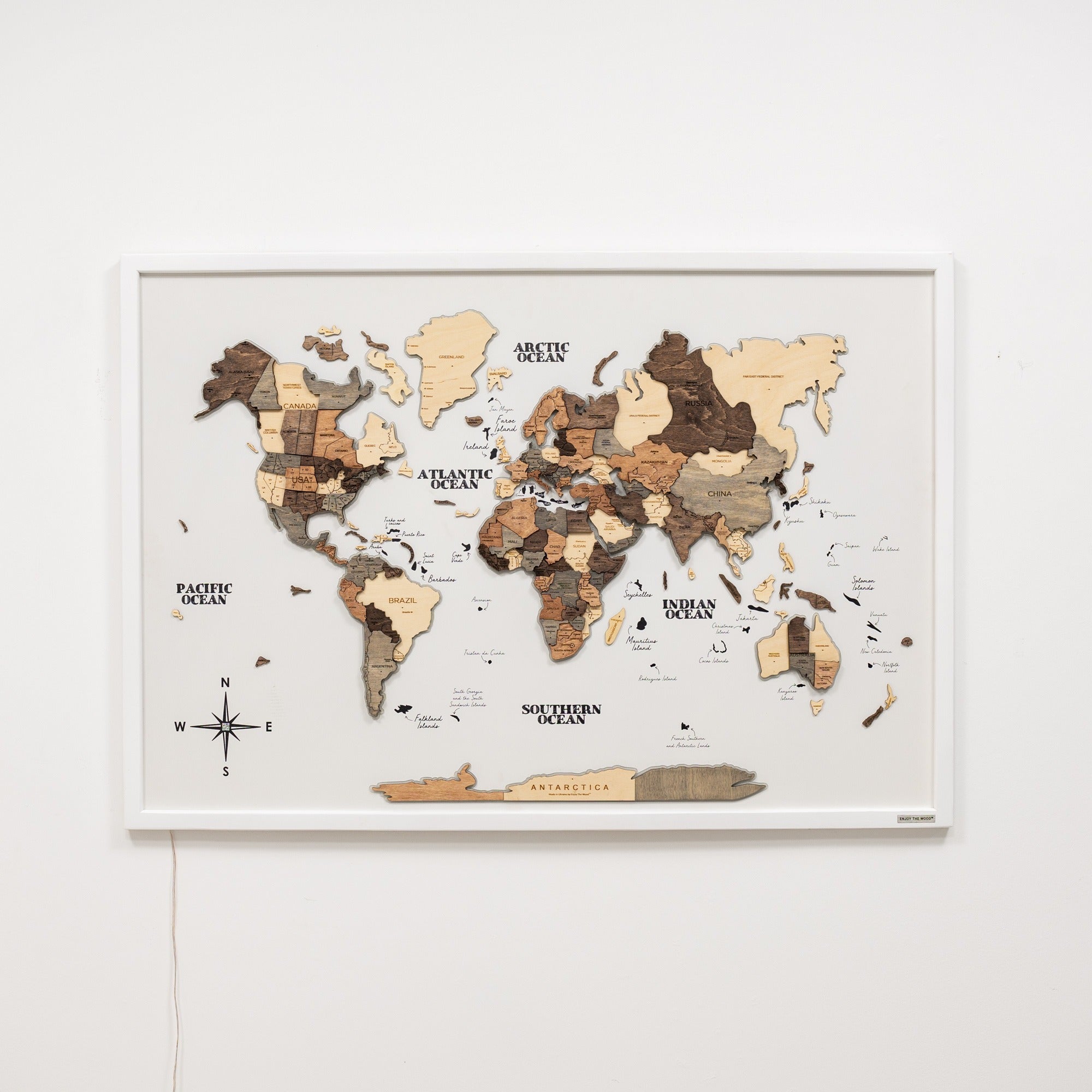 Map on Board LED 2.0 Smokey