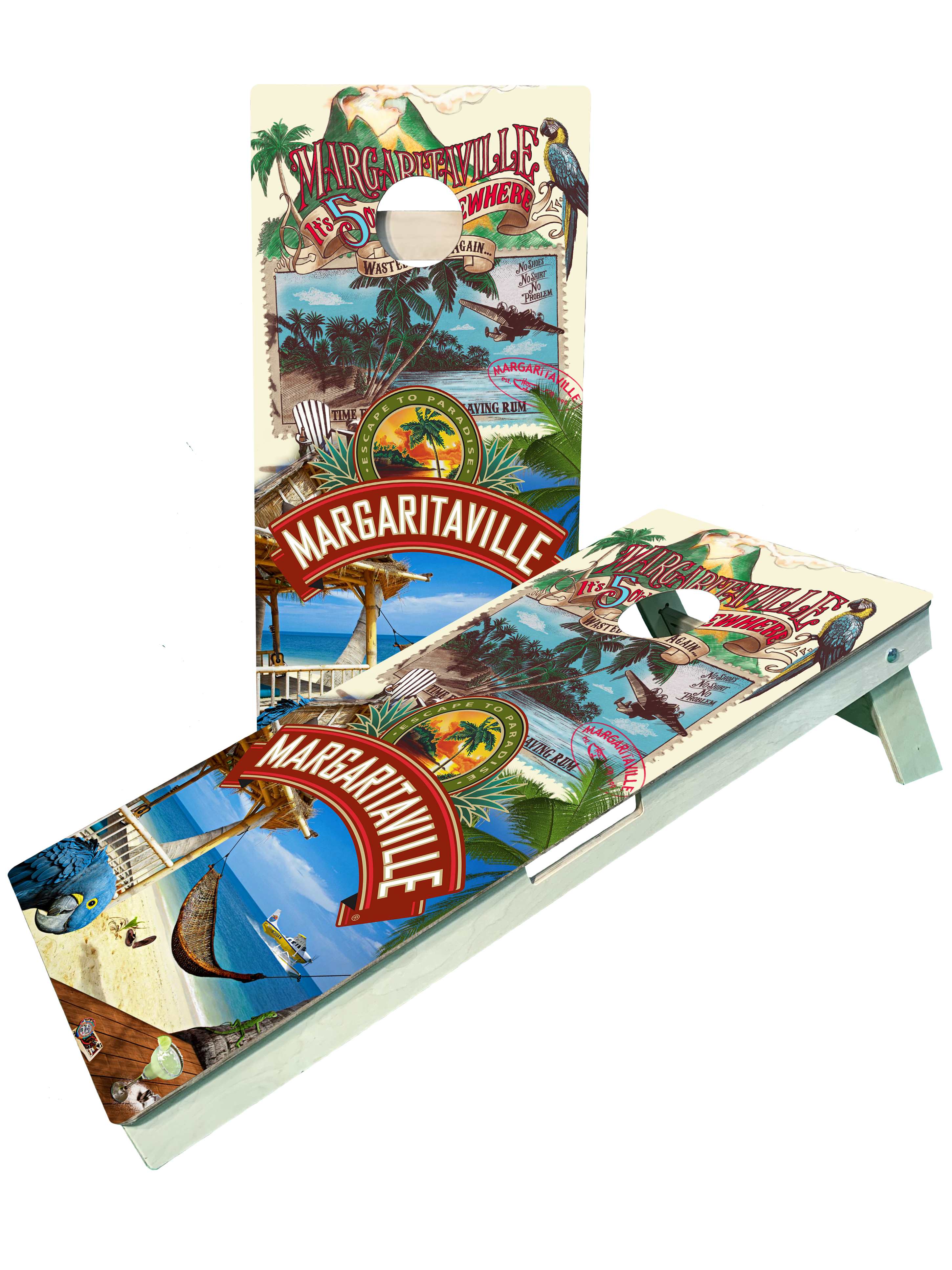 Margaritaville Cornhole Boards blastcornhole