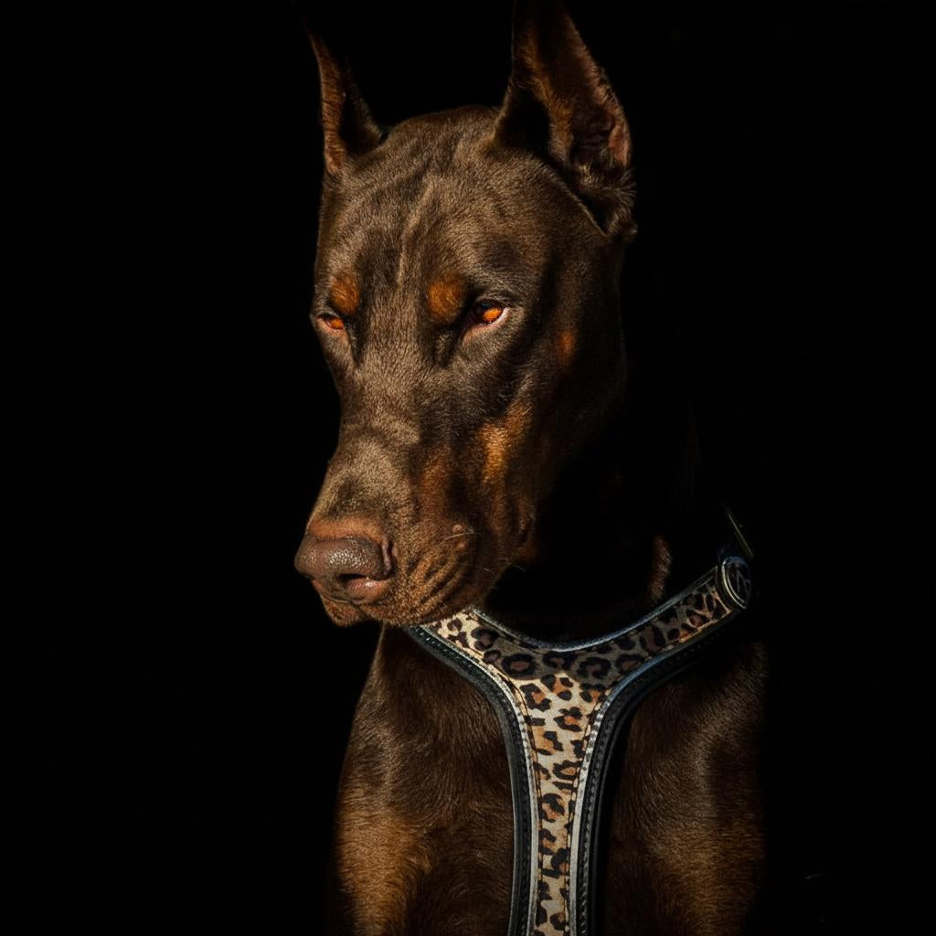 The Leopard Harness Bestia Dog Gear