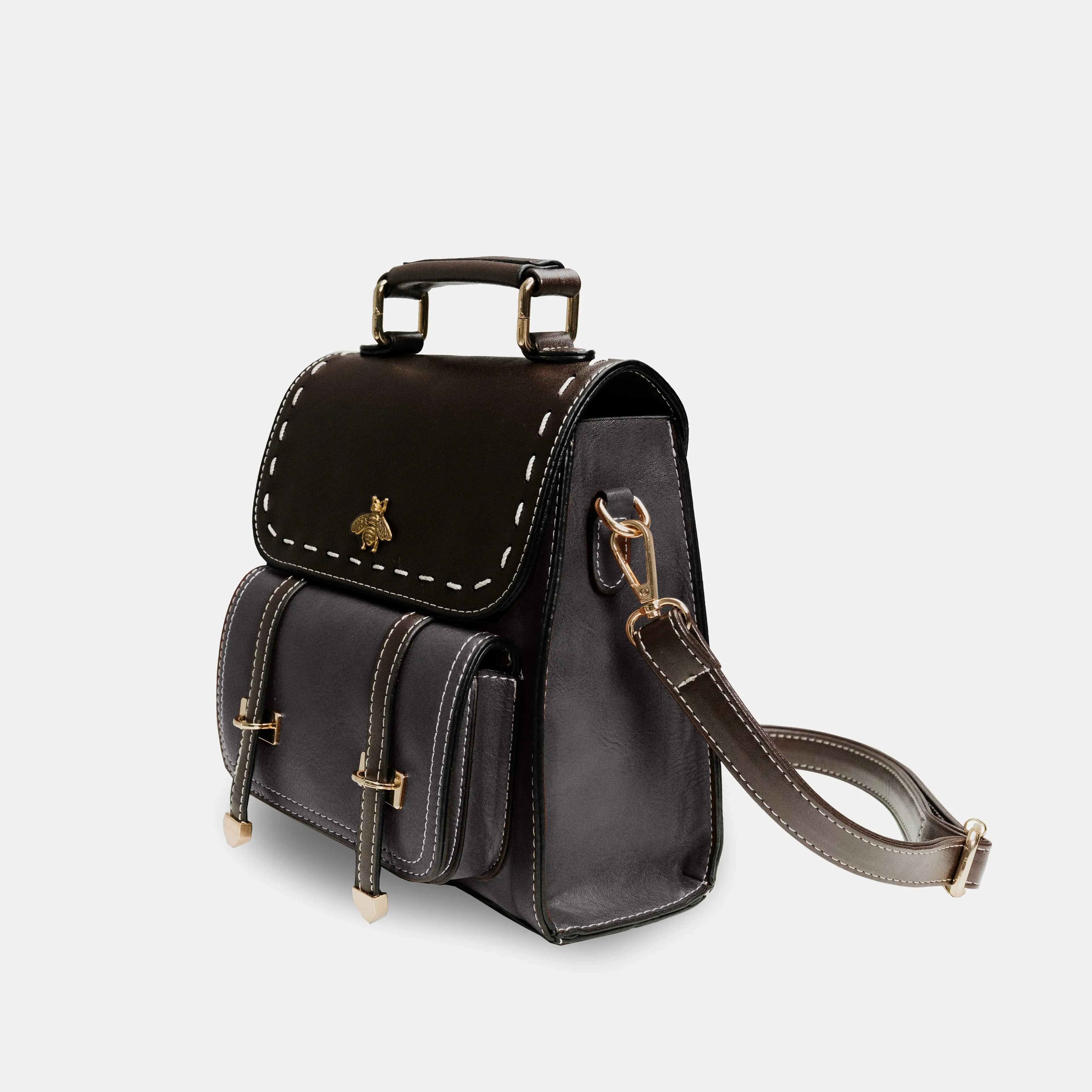 Bumblebee Leather Backpack Pi-Mart