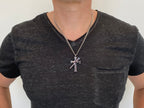 Established Silver Cross Necklace KingdomWear