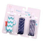 Cartoon Pattern Baby Pacifier Teether Pack of Three Pi-Mart