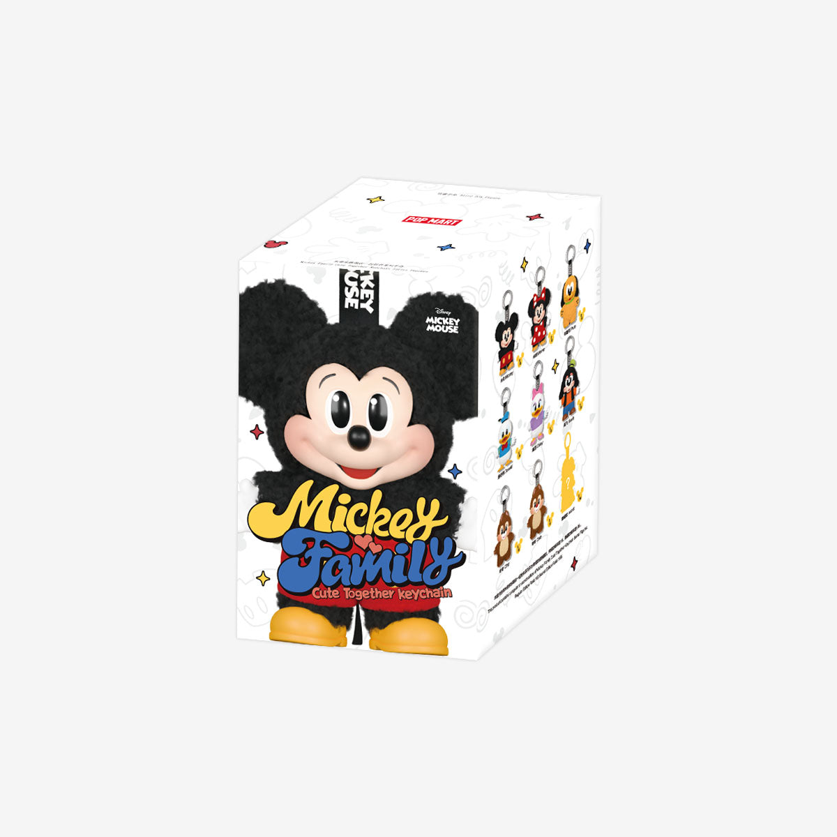 Mickey Family Cute Together Keychain Series - Collectible Blind Box Figures Labubu Loot