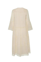 MIKA Natural Maxi Dress | Boho Peasant Style | Femstylo