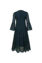 MIKA Cotton Maxi Dress - Petrol | Boho Peasant Style | Femstylo