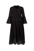 MIKA Black Maxi Dress | Boho Peasant Style | Femstylo