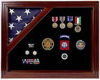 Military Award Shadow Box with Display Case The Military Gift Store
